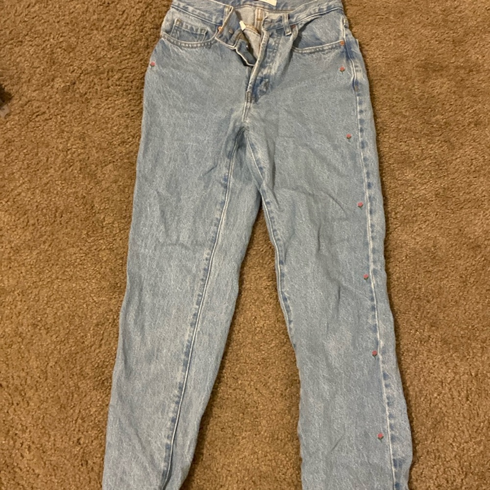 Pacsun Eco light blue dainty jeans